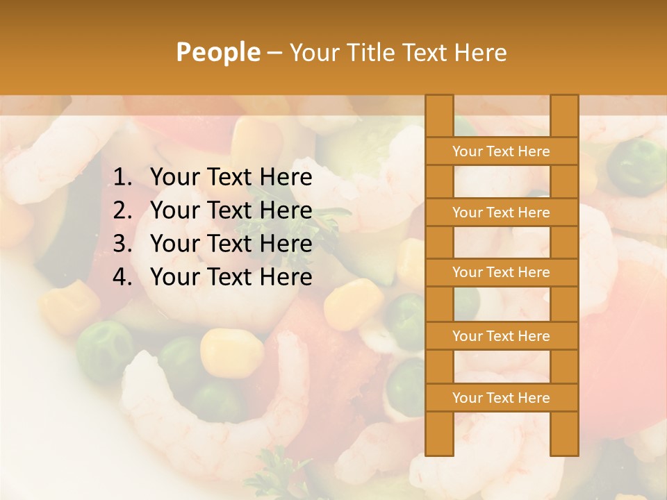 Salad Nutrition Healthy PowerPoint Template