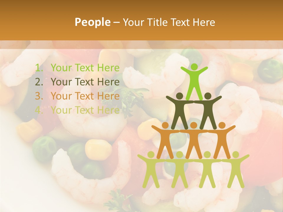 Salad Nutrition Healthy PowerPoint Template