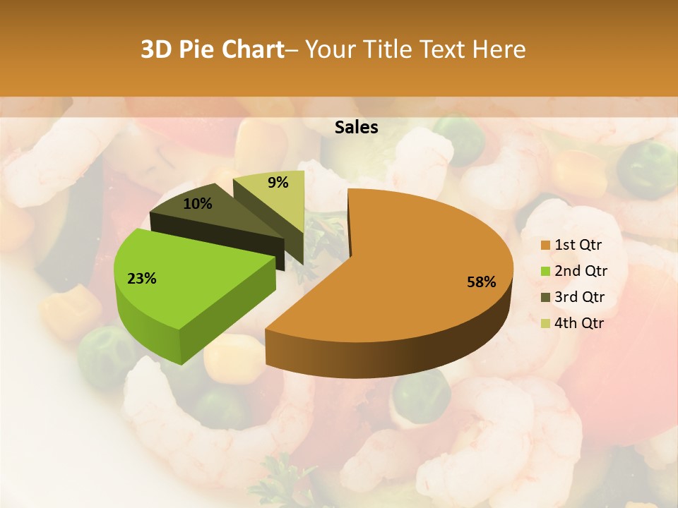 Salad Nutrition Healthy PowerPoint Template