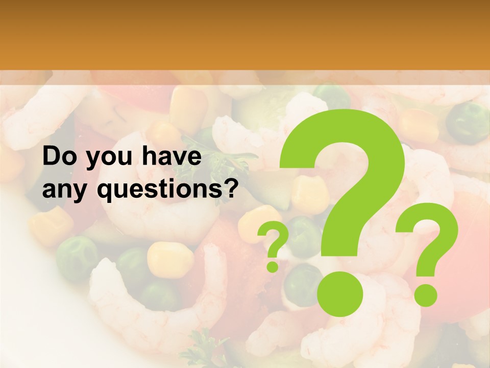 Salad Nutrition Healthy PowerPoint Template