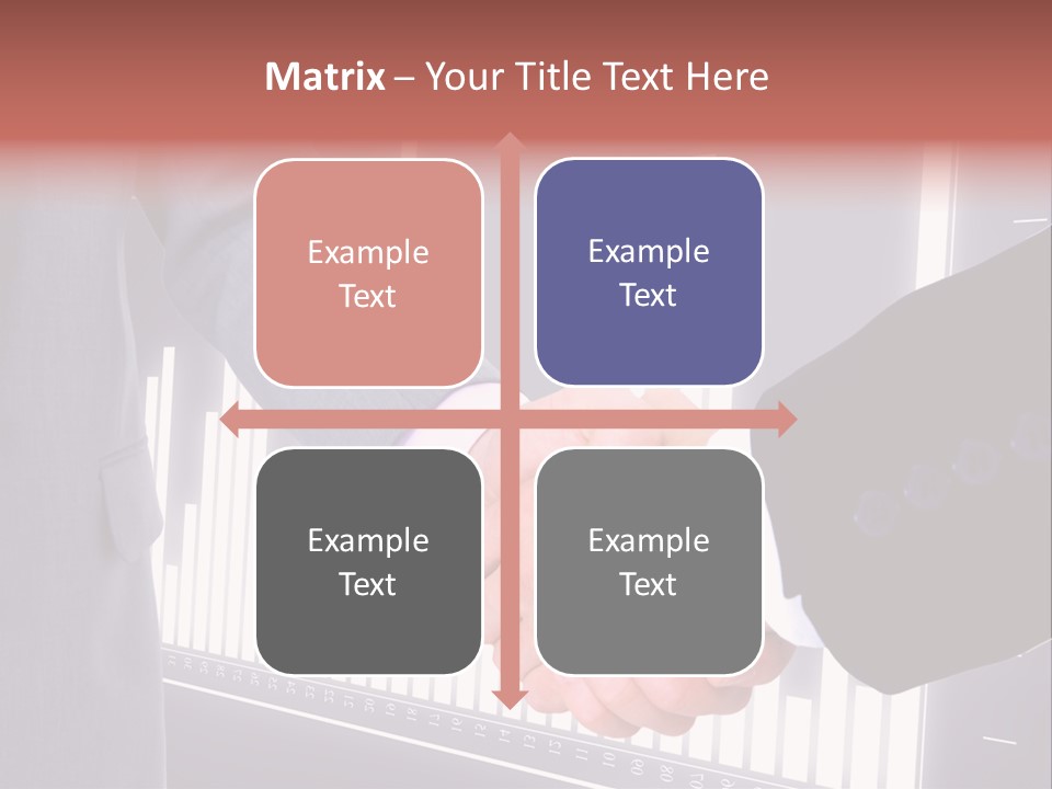 Businessman Greet Sale PowerPoint Template