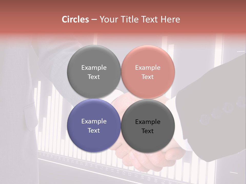 Businessman Greet Sale PowerPoint Template