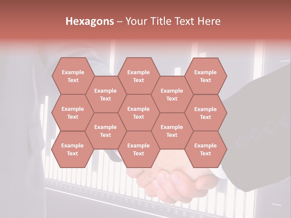 Businessman Greet Sale PowerPoint Template