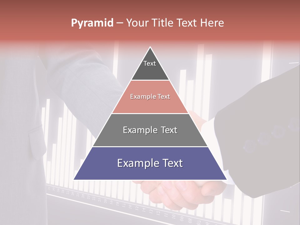 Businessman Greet Sale PowerPoint Template
