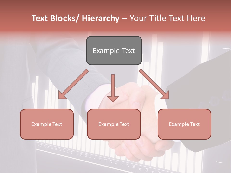 Businessman Greet Sale PowerPoint Template