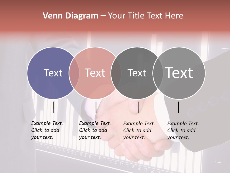 Businessman Greet Sale PowerPoint Template