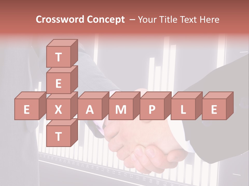 Businessman Greet Sale PowerPoint Template