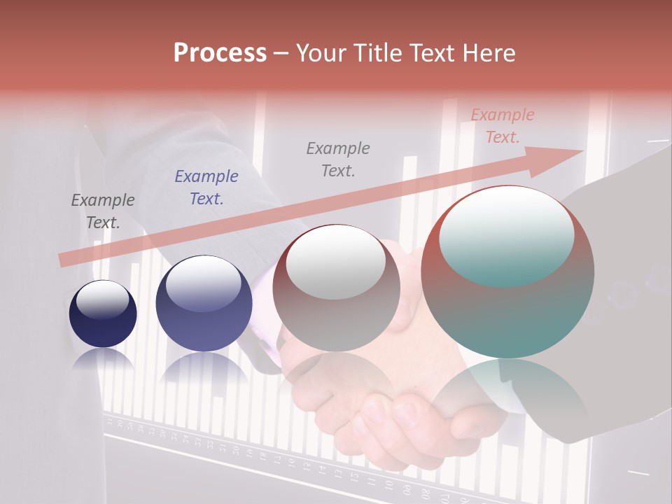 Businessman Greet Sale PowerPoint Template