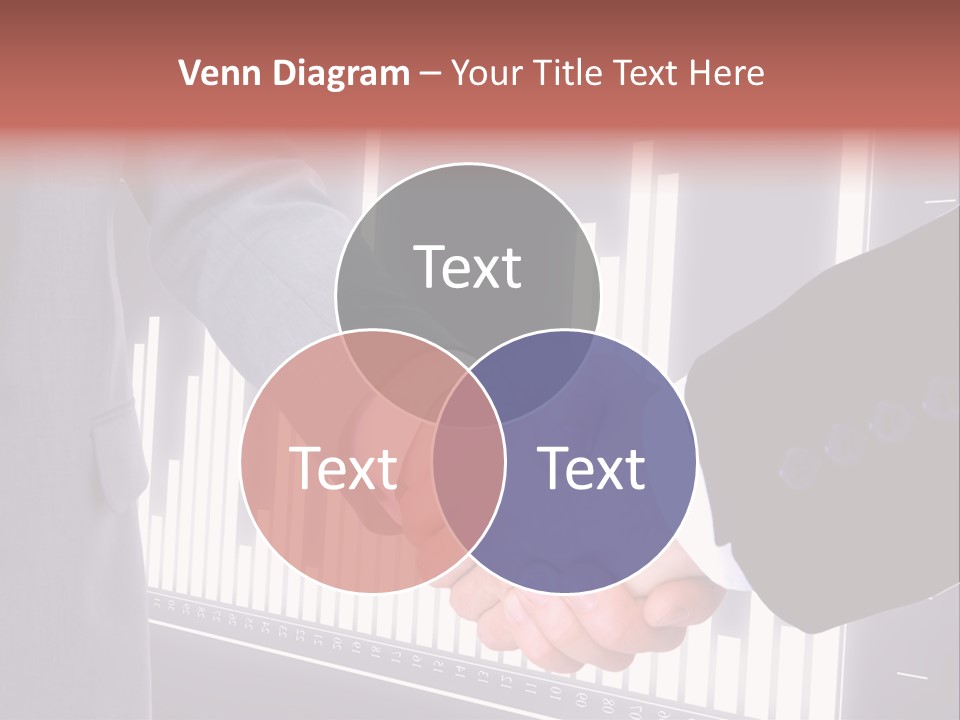 Businessman Greet Sale PowerPoint Template