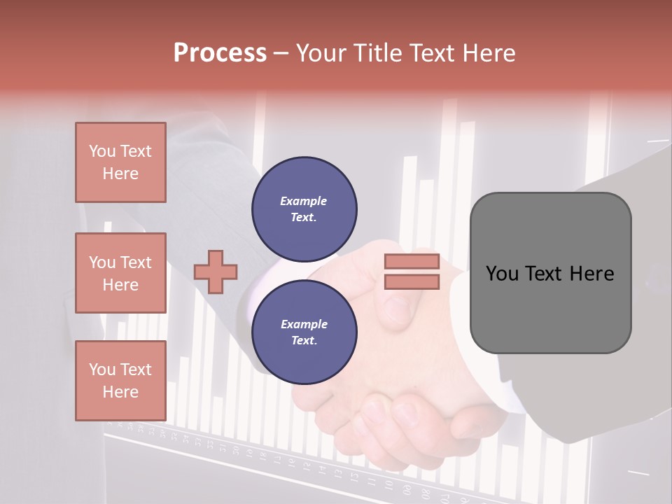 Businessman Greet Sale PowerPoint Template