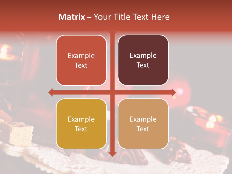 Winterzeit Zutaten Einladung PowerPoint Template
