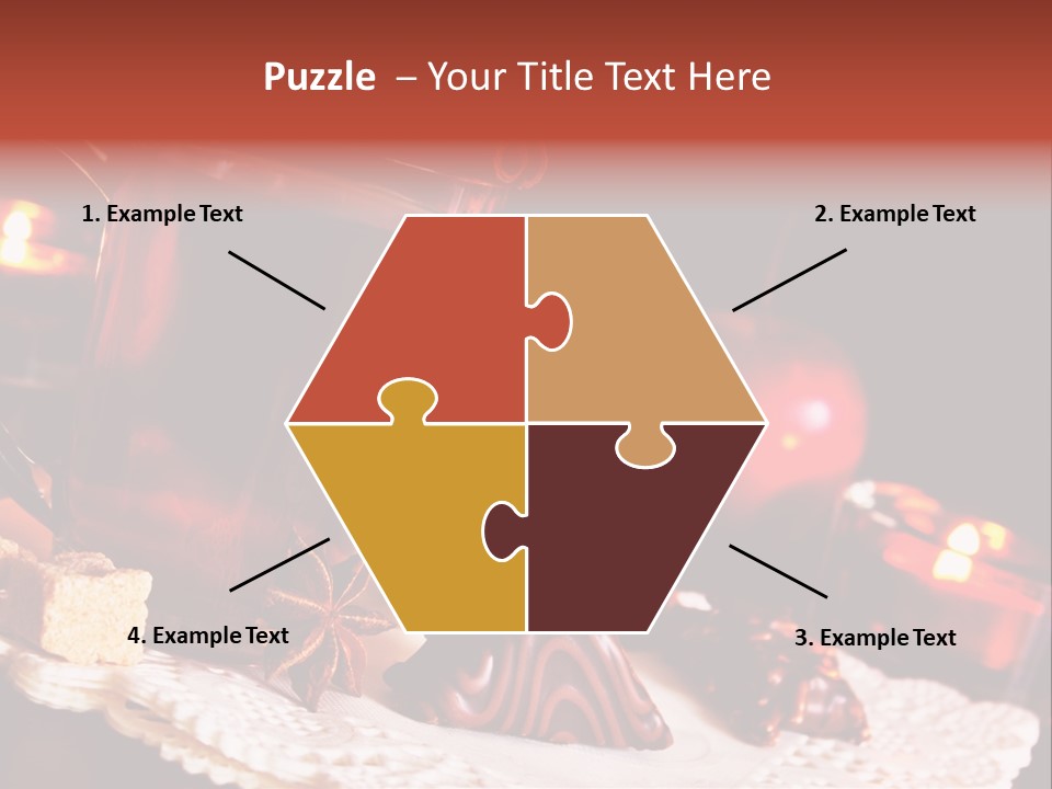 Winterzeit Zutaten Einladung PowerPoint Template