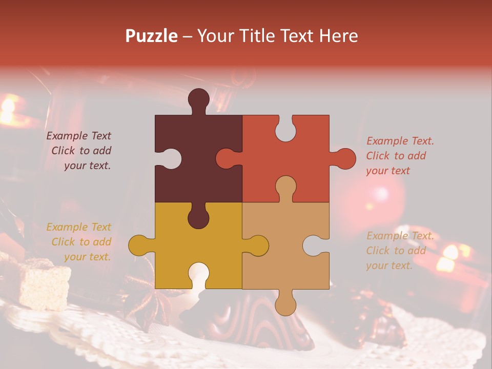 Winterzeit Zutaten Einladung PowerPoint Template