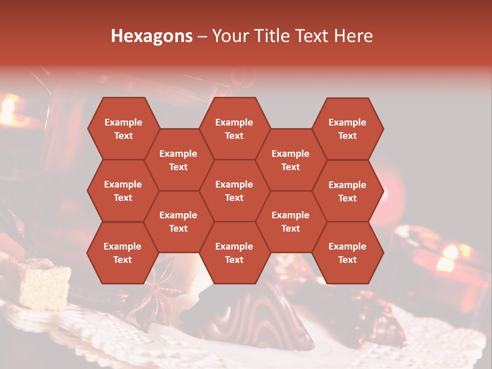 Winterzeit Zutaten Einladung PowerPoint Template