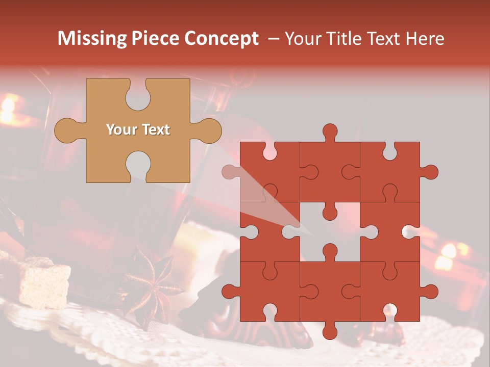 Winterzeit Zutaten Einladung PowerPoint Template