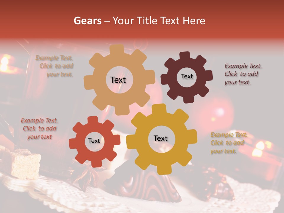 Winterzeit Zutaten Einladung PowerPoint Template