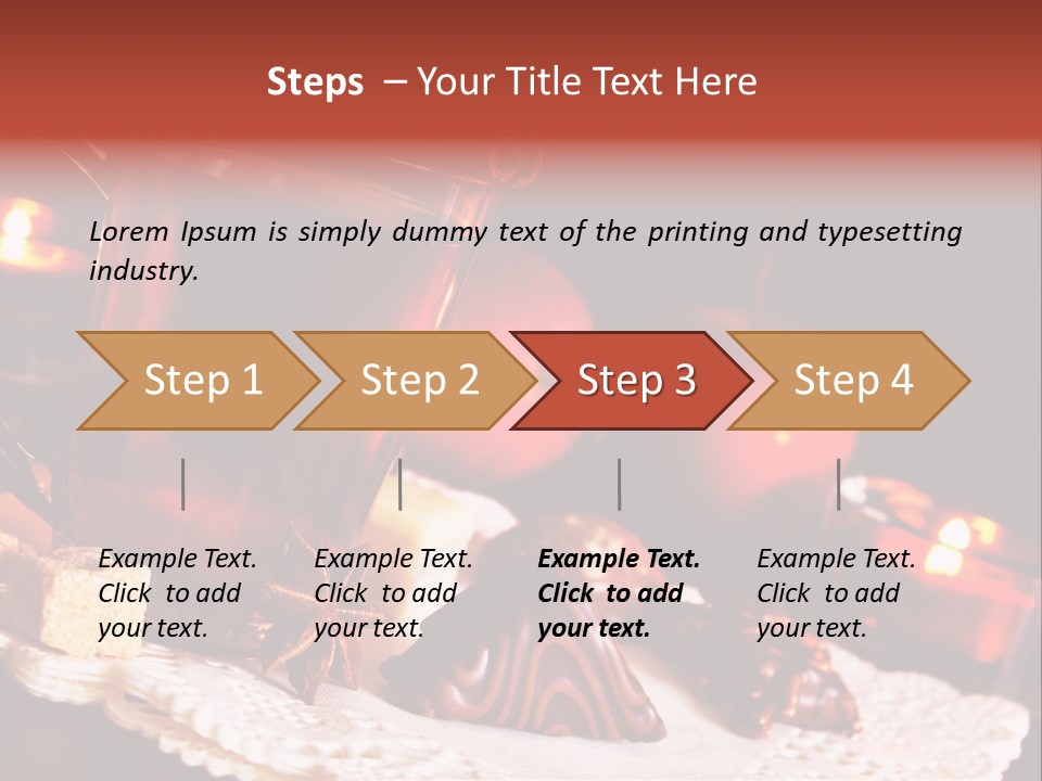 Winterzeit Zutaten Einladung PowerPoint Template