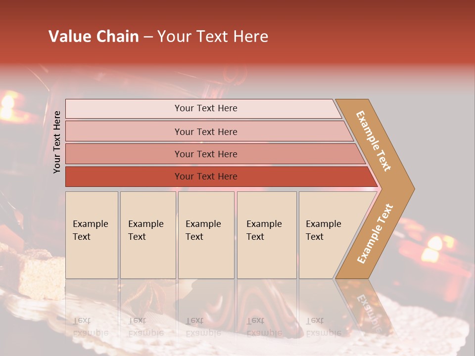 Winterzeit Zutaten Einladung PowerPoint Template