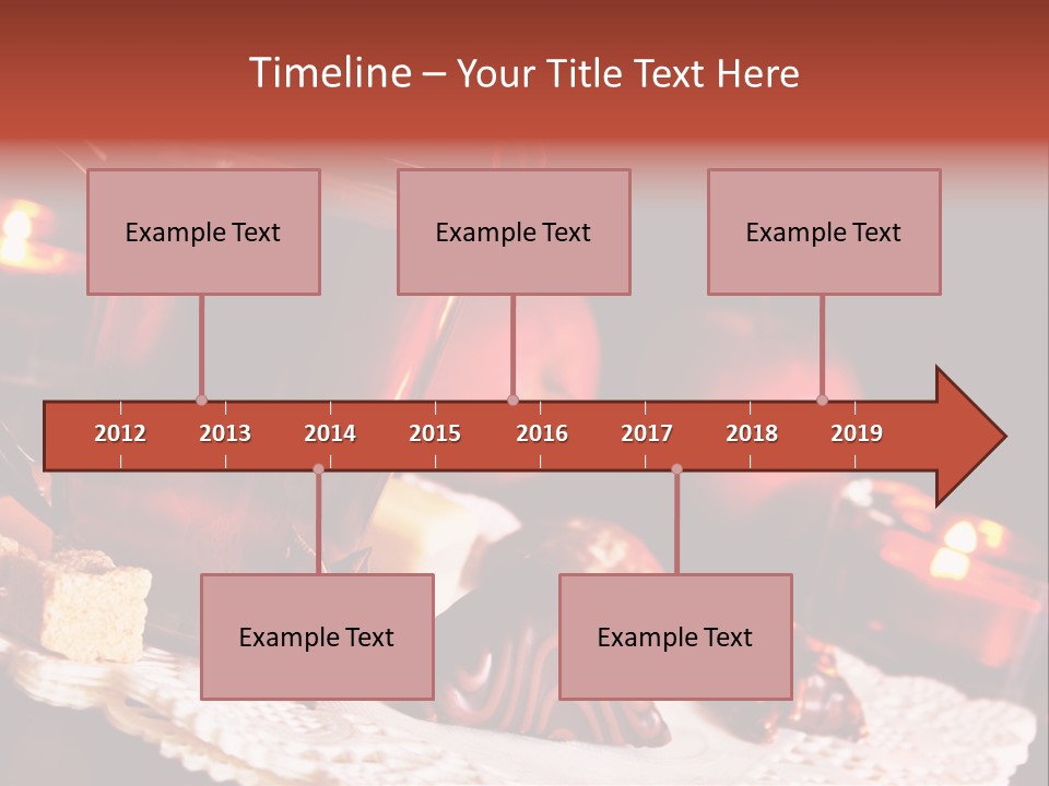 Winterzeit Zutaten Einladung PowerPoint Template