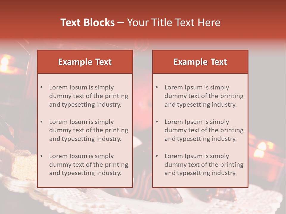Winterzeit Zutaten Einladung PowerPoint Template