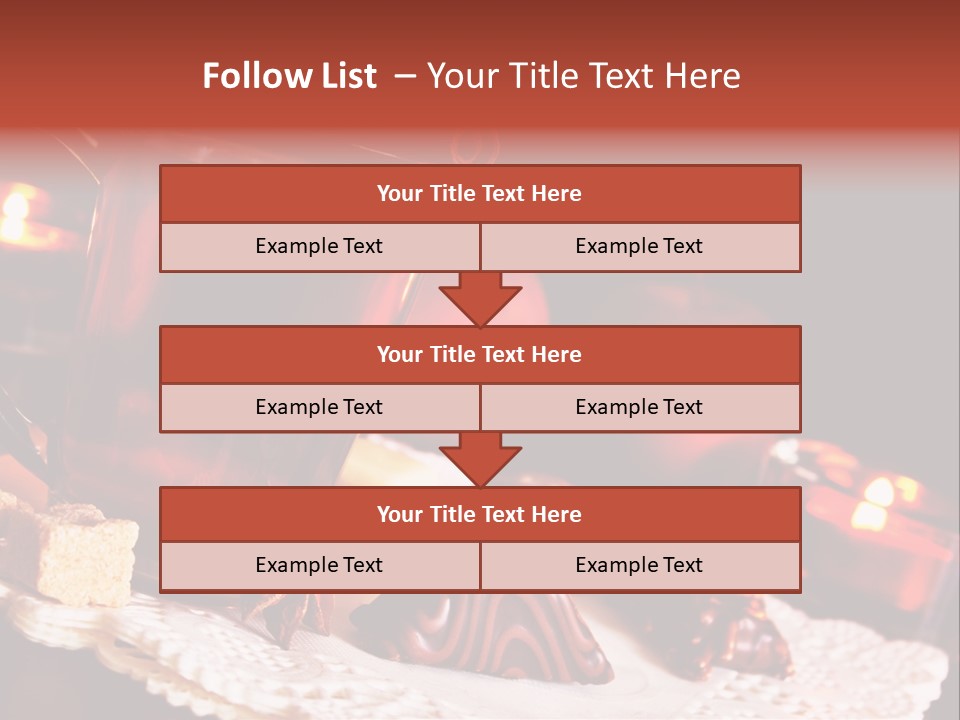Winterzeit Zutaten Einladung PowerPoint Template