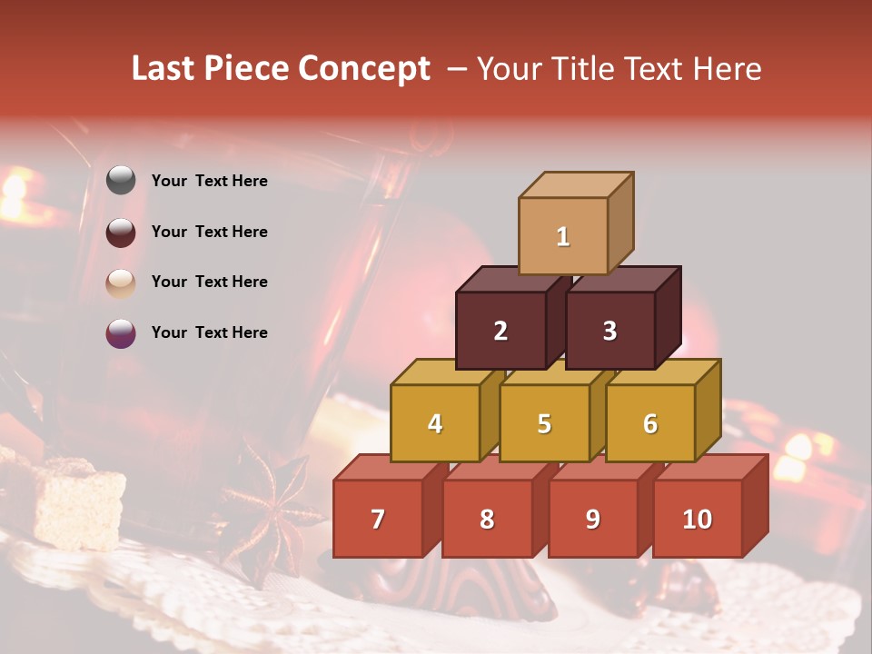 Winterzeit Zutaten Einladung PowerPoint Template