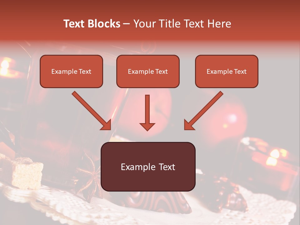 Winterzeit Zutaten Einladung PowerPoint Template