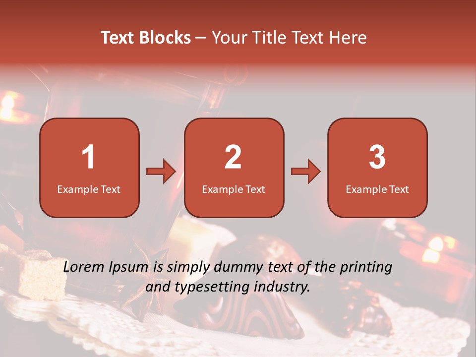 Winterzeit Zutaten Einladung PowerPoint Template