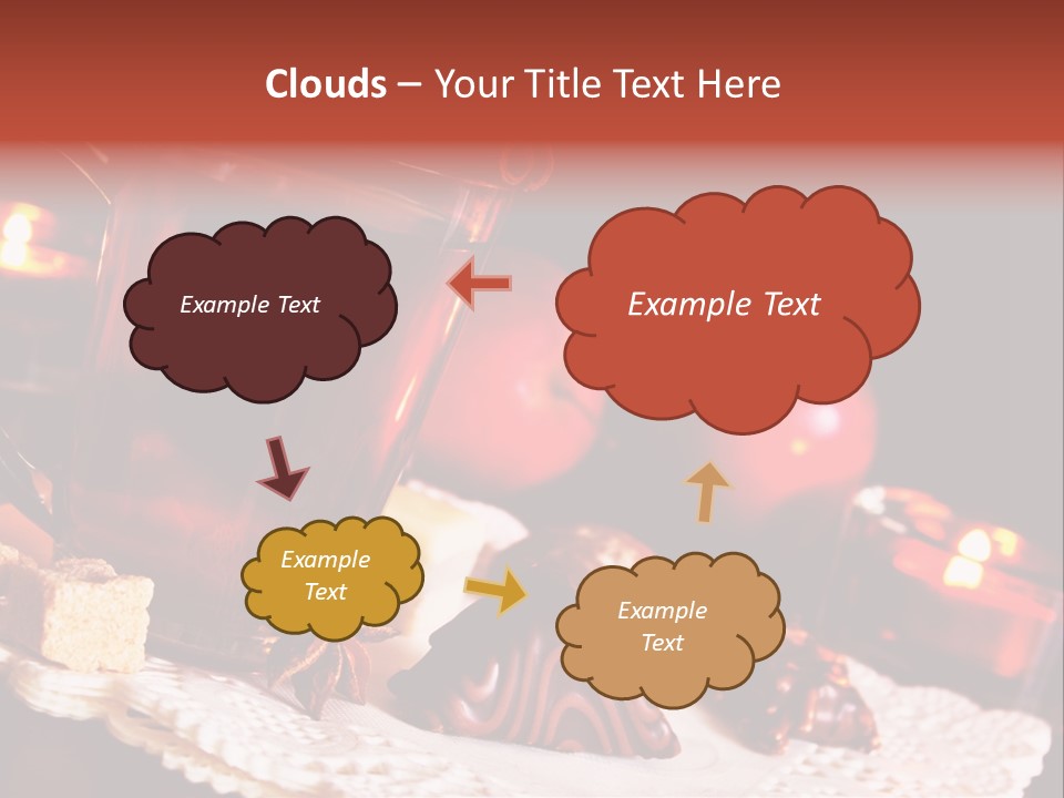 Winterzeit Zutaten Einladung PowerPoint Template