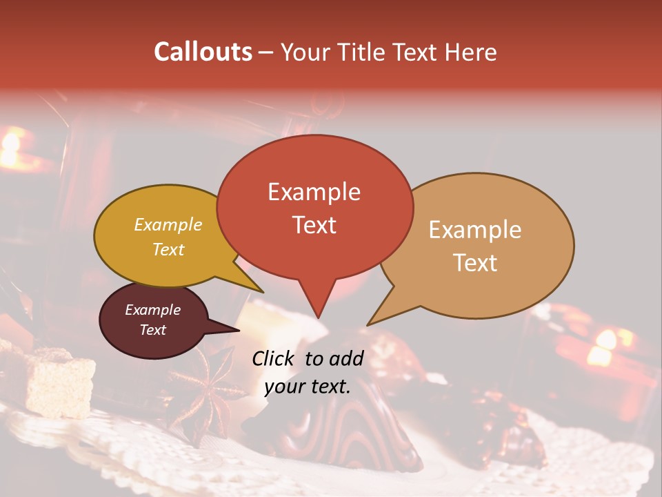 Winterzeit Zutaten Einladung PowerPoint Template