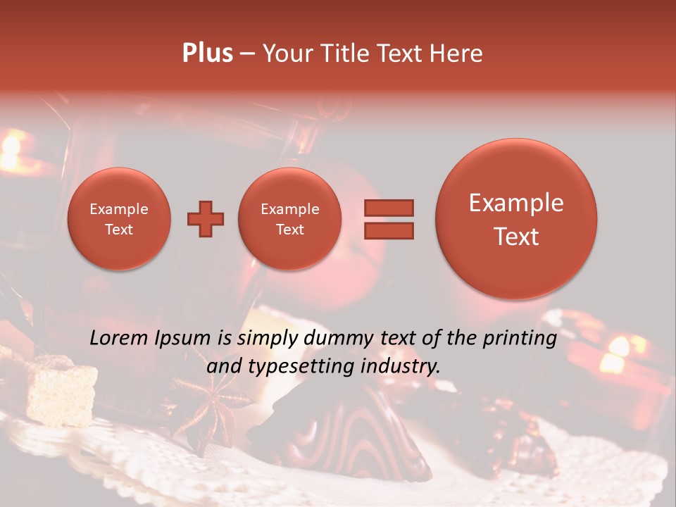 Winterzeit Zutaten Einladung PowerPoint Template