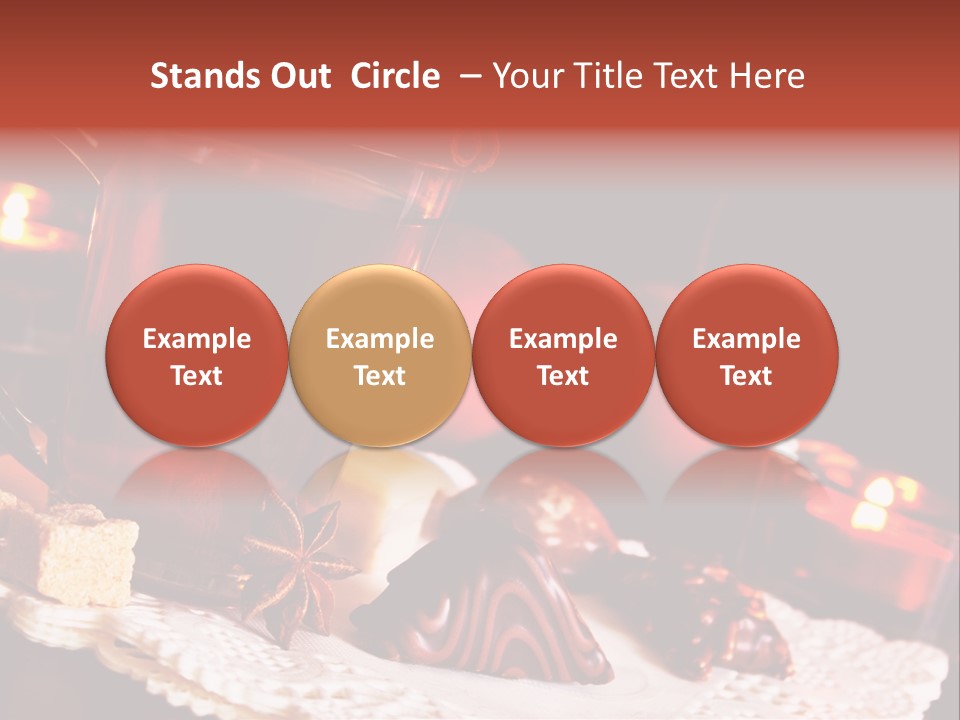 Winterzeit Zutaten Einladung PowerPoint Template