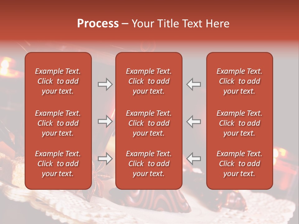 Winterzeit Zutaten Einladung PowerPoint Template