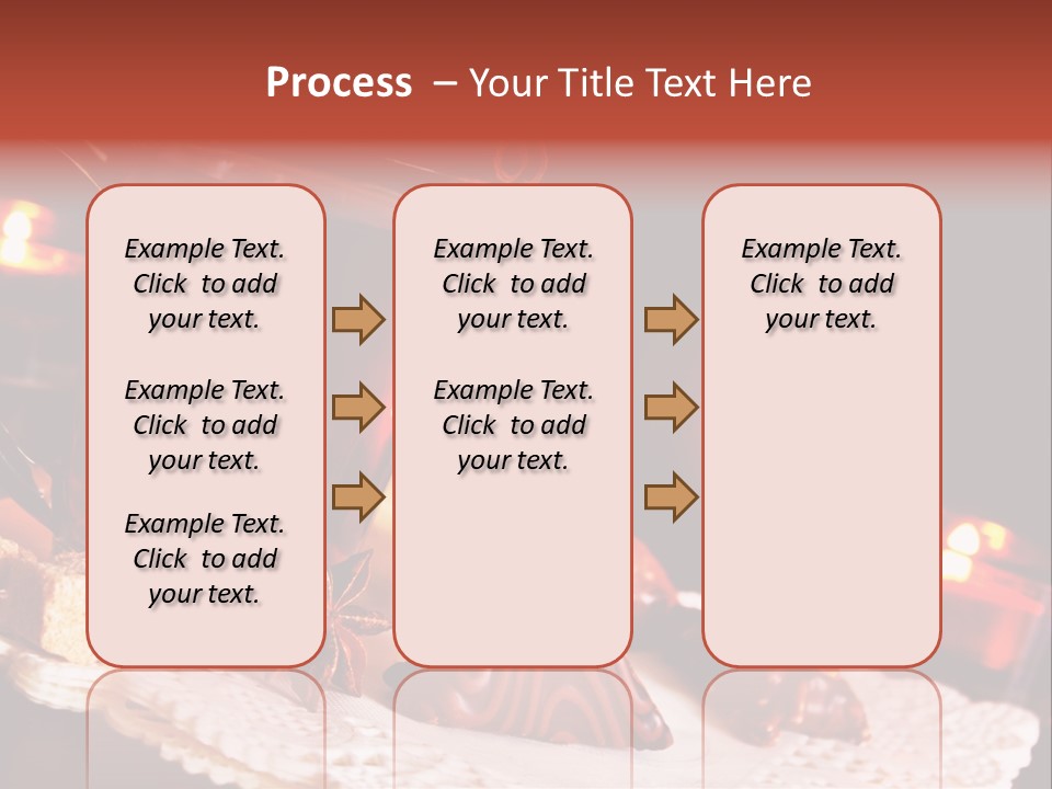 Winterzeit Zutaten Einladung PowerPoint Template