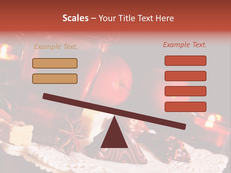 Winterzeit Zutaten Einladung PowerPoint Template