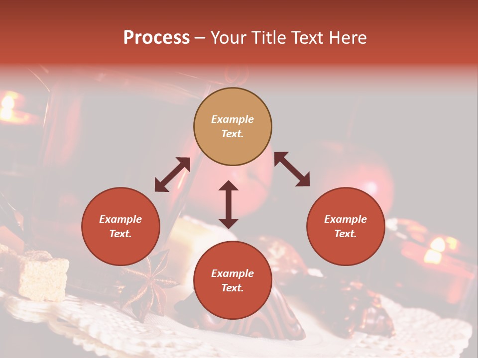 Winterzeit Zutaten Einladung PowerPoint Template