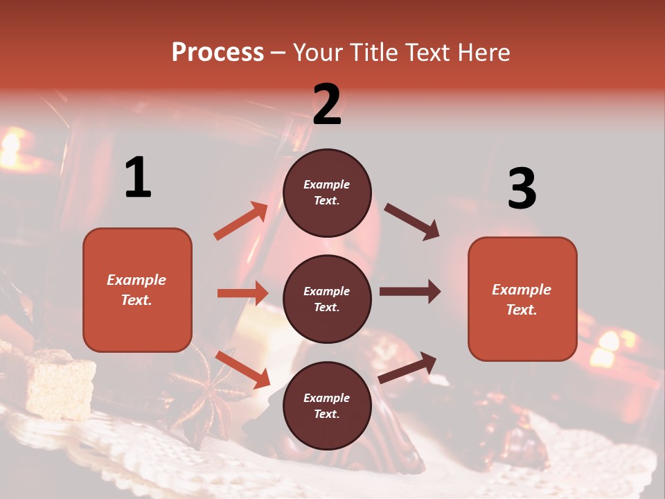 Winterzeit Zutaten Einladung PowerPoint Template