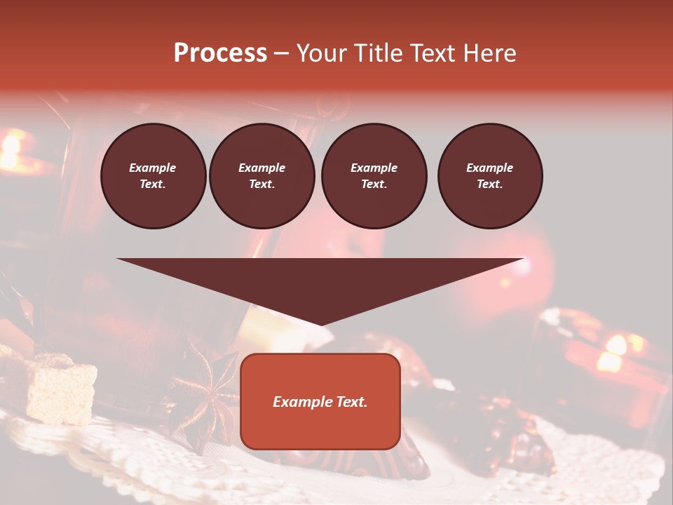 Winterzeit Zutaten Einladung PowerPoint Template
