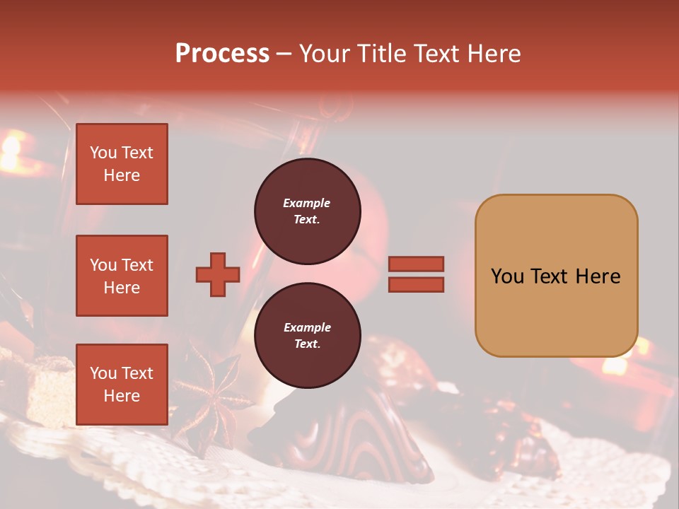Winterzeit Zutaten Einladung PowerPoint Template