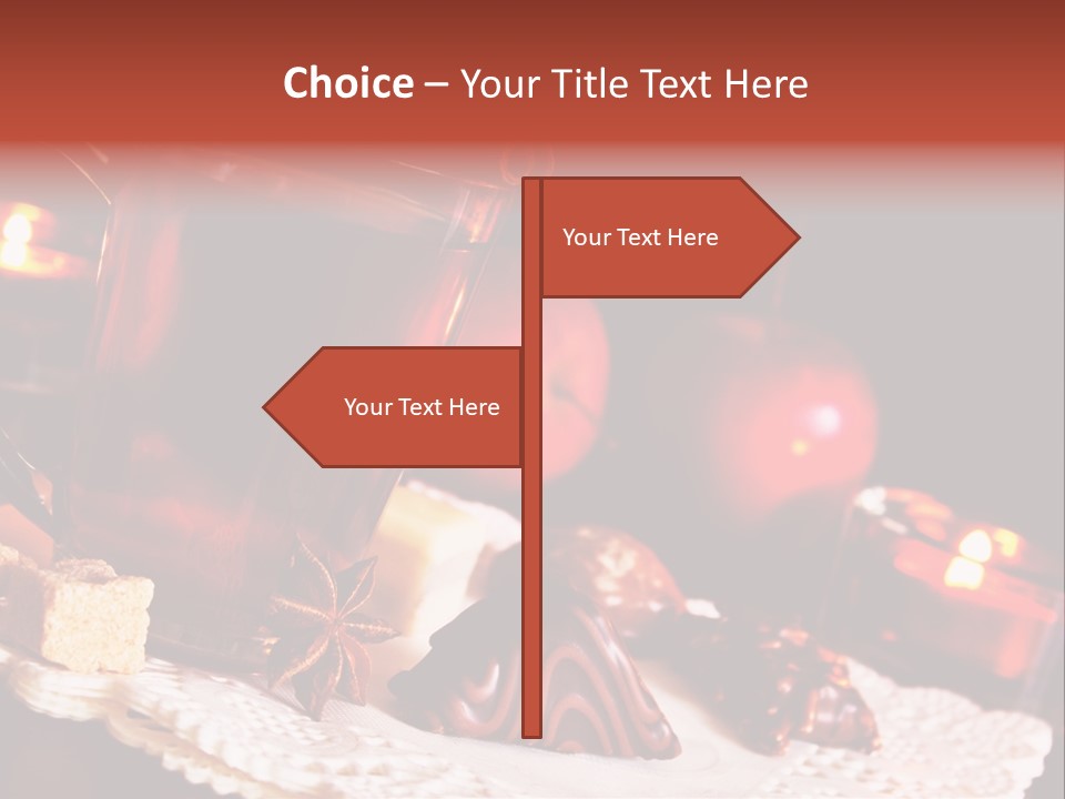 Winterzeit Zutaten Einladung PowerPoint Template