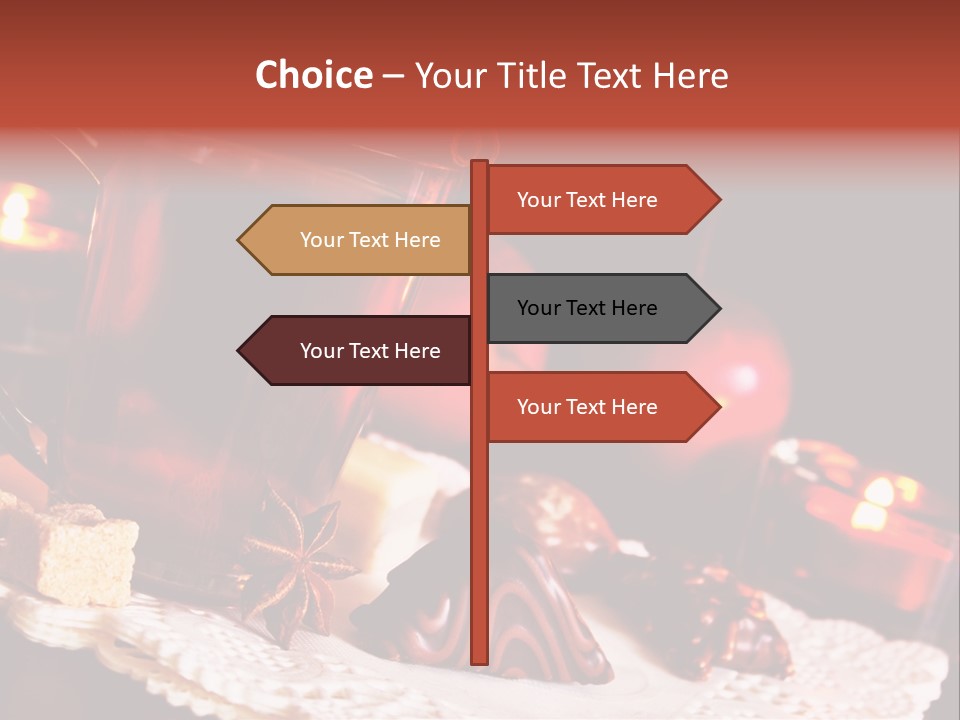 Winterzeit Zutaten Einladung PowerPoint Template