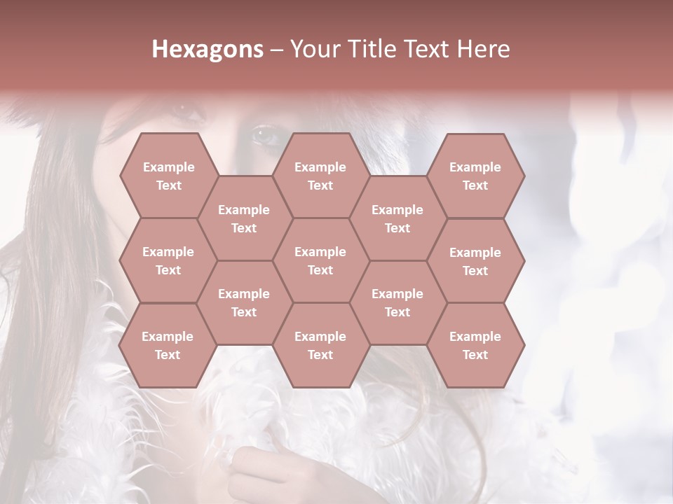 Happiness Hair Joyful PowerPoint Template