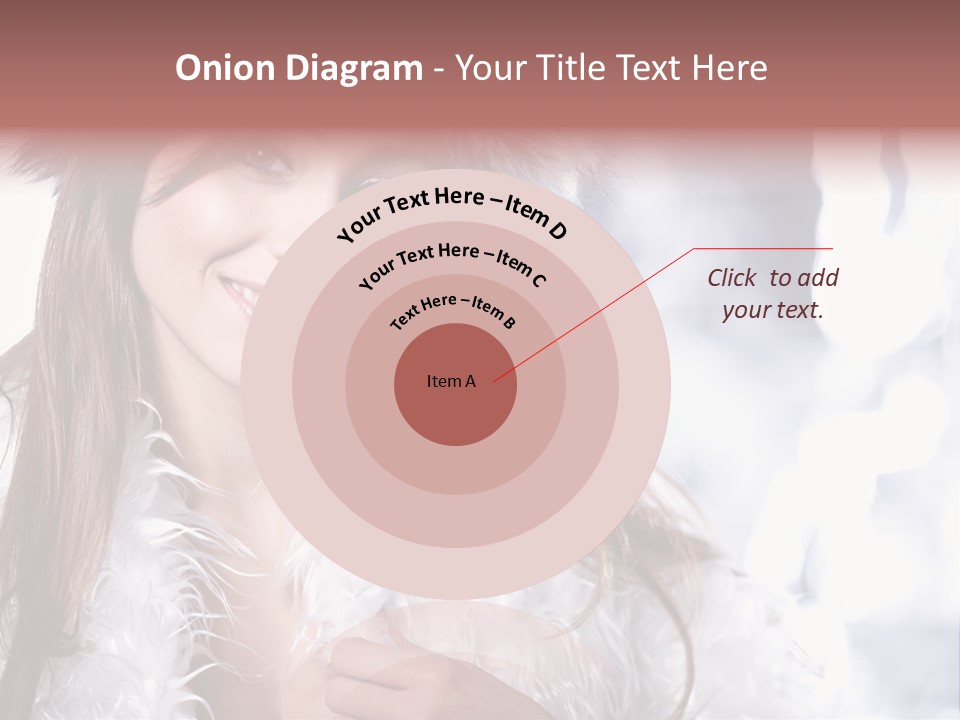 Happiness Hair Joyful PowerPoint Template