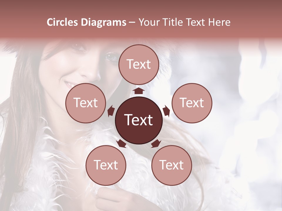 Happiness Hair Joyful PowerPoint Template