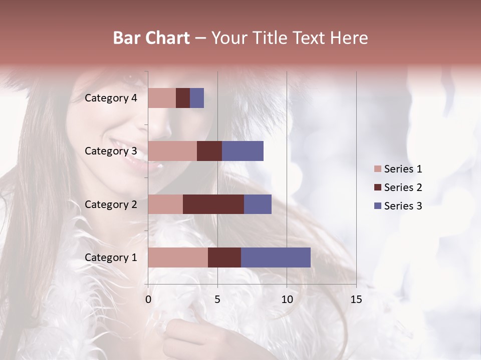 Happiness Hair Joyful PowerPoint Template