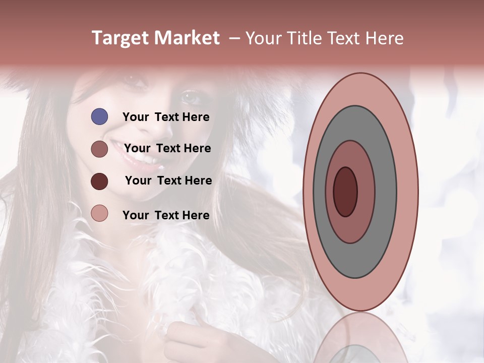 Happiness Hair Joyful PowerPoint Template