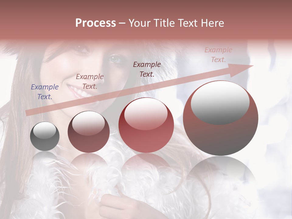 Happiness Hair Joyful PowerPoint Template