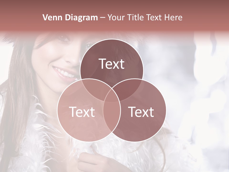 Happiness Hair Joyful PowerPoint Template