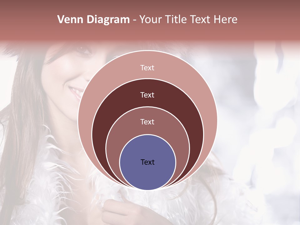 Happiness Hair Joyful PowerPoint Template