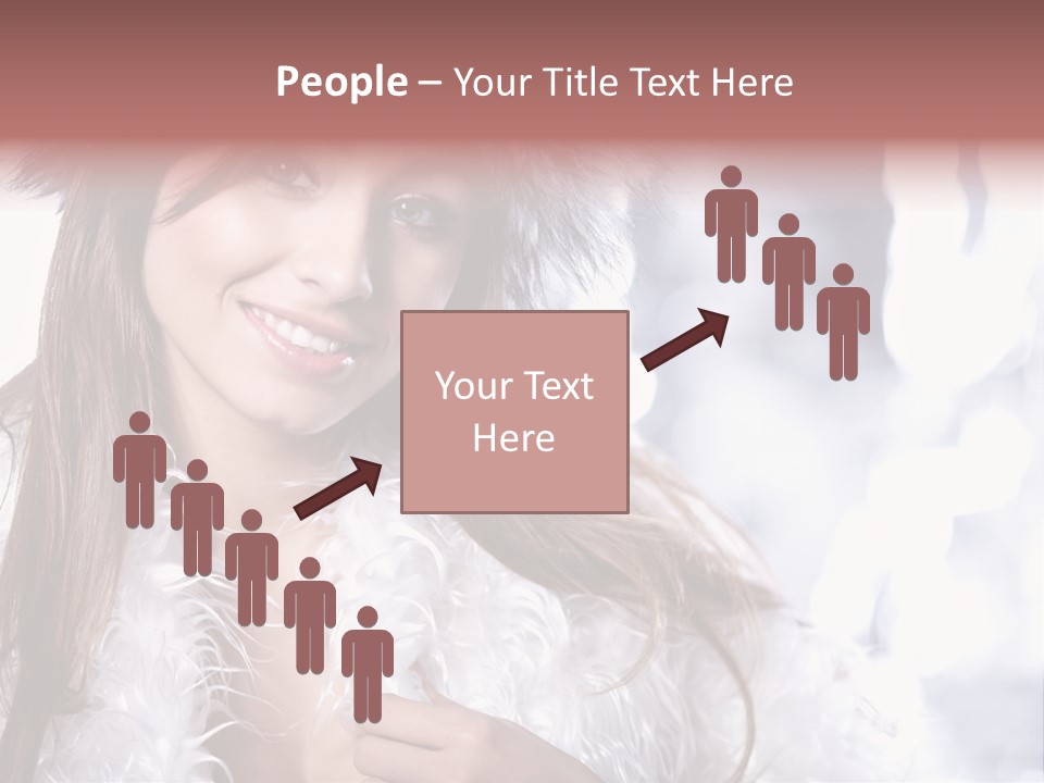 Happiness Hair Joyful PowerPoint Template